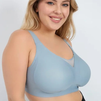 EravaFit™ Women's Plus Size Mesh Covered Seamless Bra