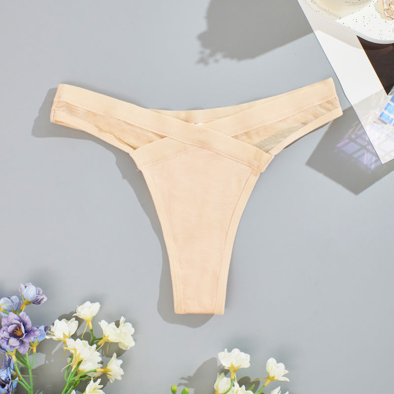 Women's Mesh Cross Panties