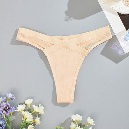 Women's Mesh Cross Panties