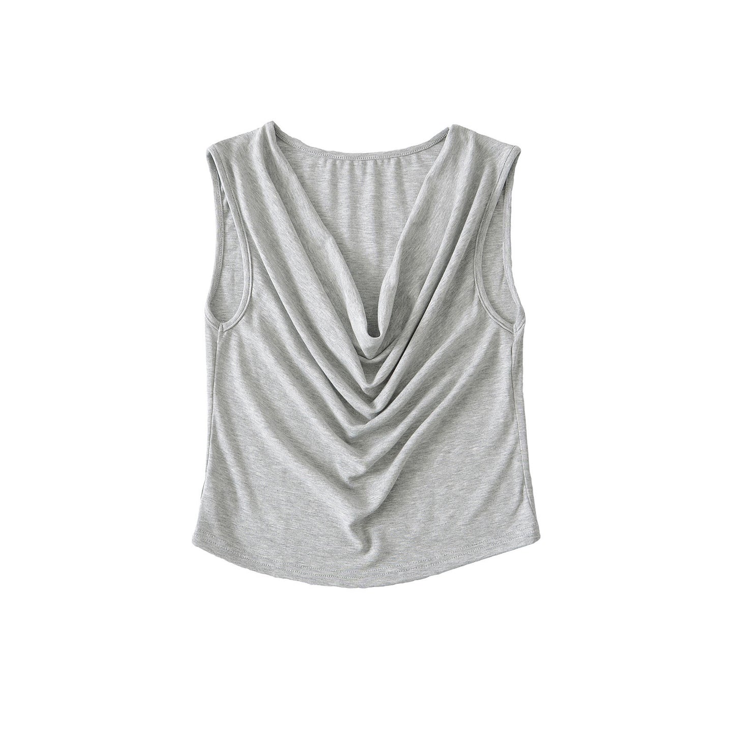 Women's Draped Sleeveless Top