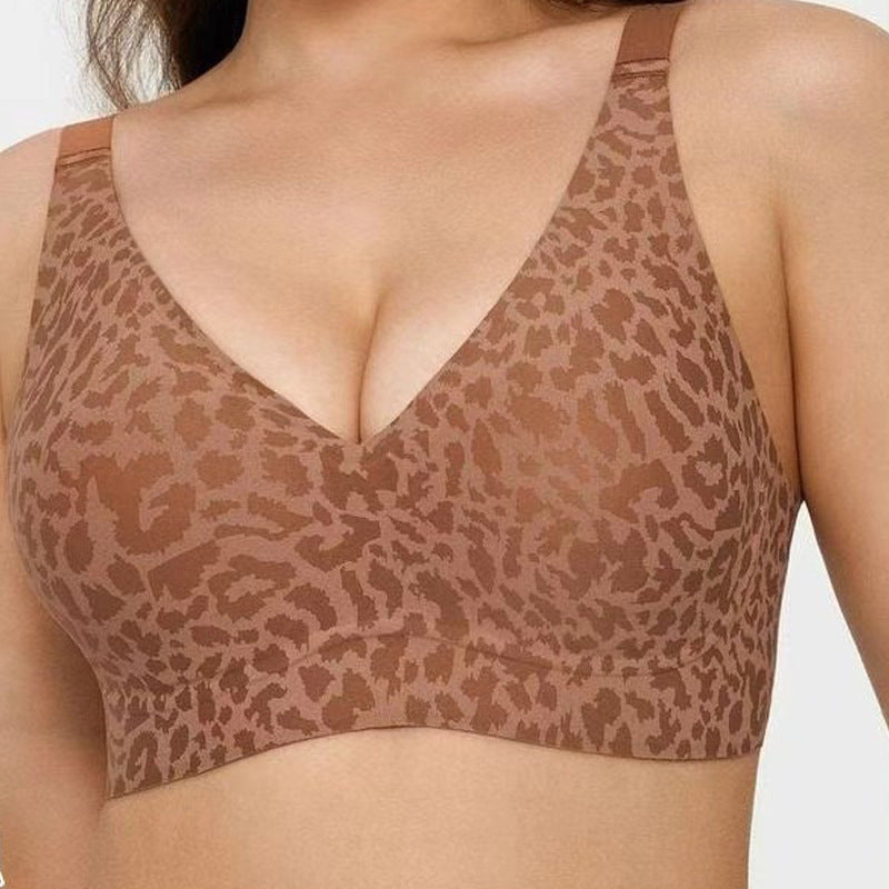 EravaFit™ V-Neck Seamless Wire-Free Comfortable Jelly Bra
