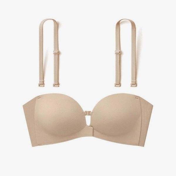 Front Buckle Strapless Underwear