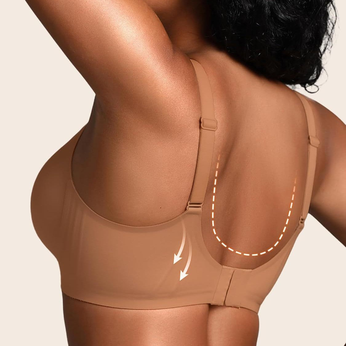 Soutien-gorge en gelée confortable ondulé EravaFit™