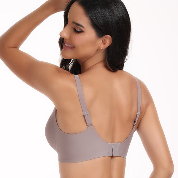 EravaFit™ V-Neck Seamless Wire-Free Comfortable Jelly Bra