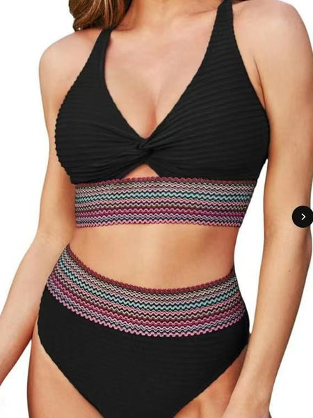 Women's High-Waisted Bikini Swimsuit