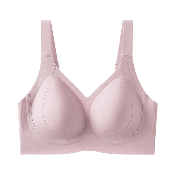 One-Piece Seamless Breast-Retracting Ice Silk Beautiful Back Bra