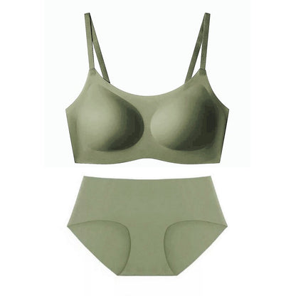 Ensemble soutien-gorge et culotte sans couture
