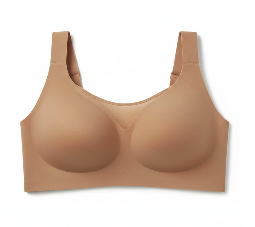 EravaFit™ Women's Plus Size Mesh Covered Seamless Bra