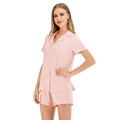 Women's Short Sleeve Pajama Set