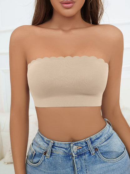 Soutien-gorge bandeau sans bretelles ondulé EravaFit™ pour femme