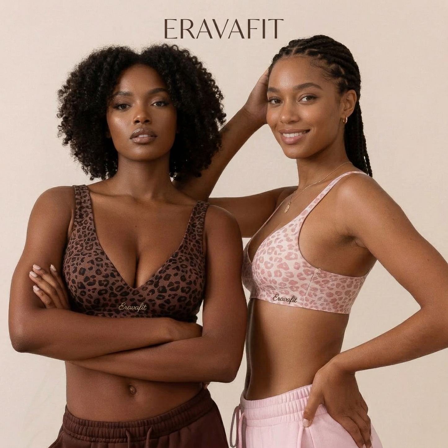 EravaFit™ V-Neck Seamless Wire-Free Comfortable Jelly Bra