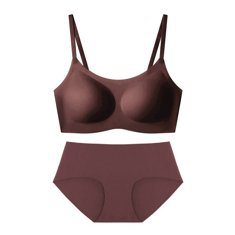 Ensemble soutien-gorge et culotte sans couture