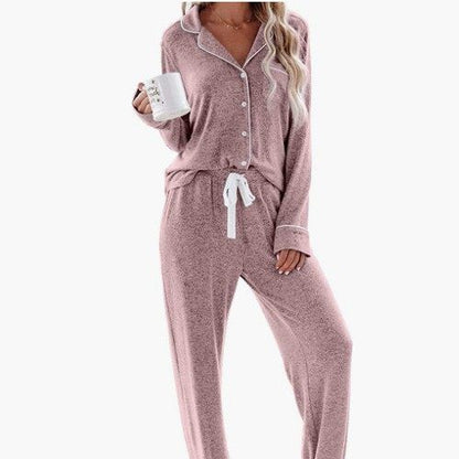 2-Piece Button Up Pajama Set