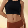 Seamless High-Waisted Cheeky Underwear