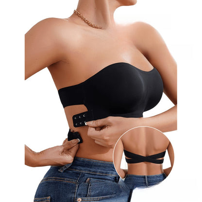 EravaFit™ Cross Back Strapless Women's Bra