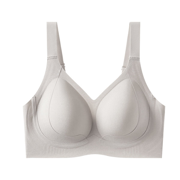 One-Piece Seamless Breast-Retracting Ice Silk Beautiful Back Bra