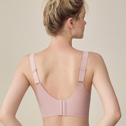 One-Piece Seamless Breast-Retracting Ice Silk Beautiful Back Bra
